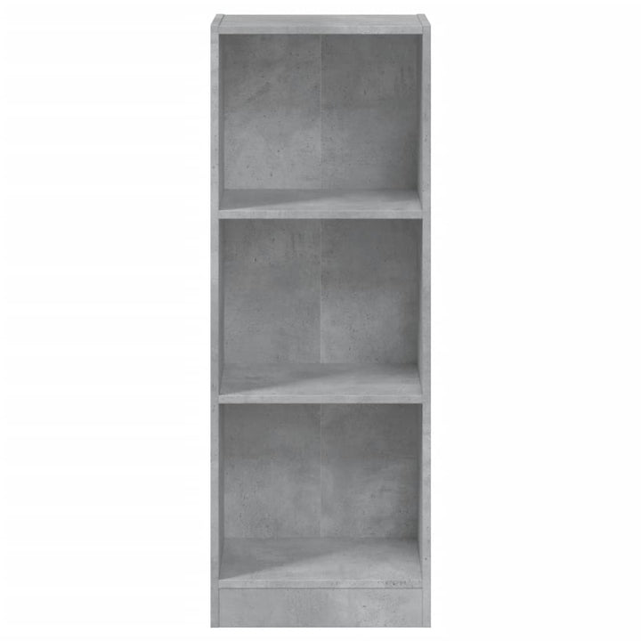 Bibliotecă Cu 3 Rafturi, , 40X24X, Lemn Compozit