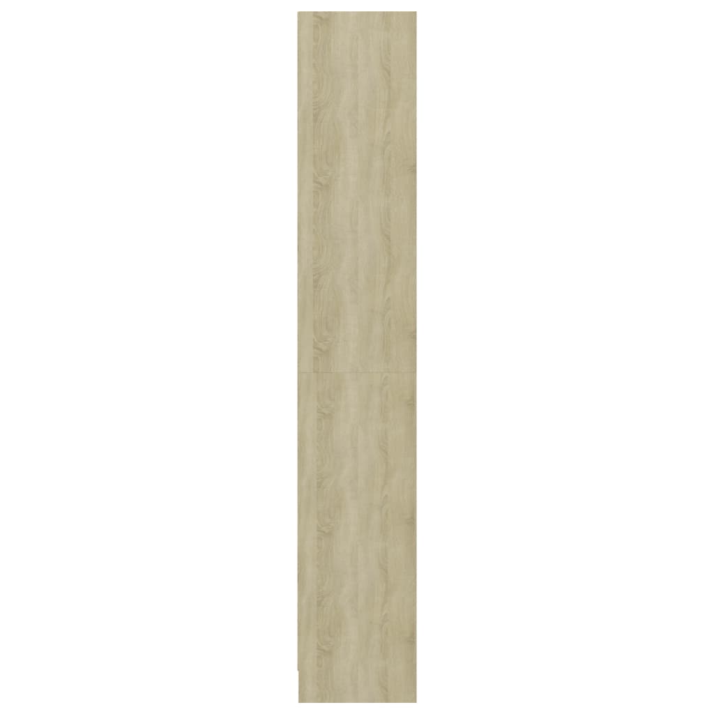 Bibliotecă 4 Rafturi 40X24X, Lemn Prelucrat