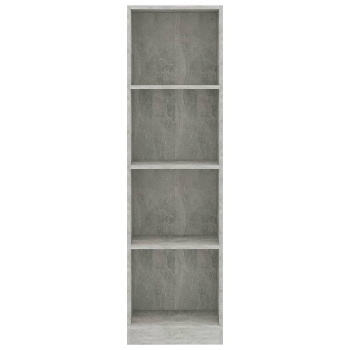 Bibliotecă Cu 4 Rafturi , 40X24X, Lemn Prelucrat