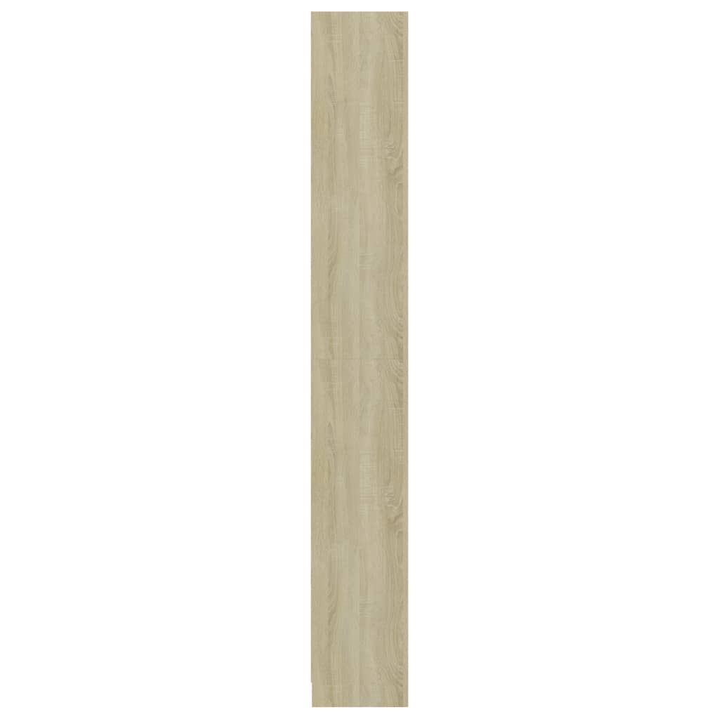 Bibliotecă Cu 5 Rafturi 40X24X175Cm Lemn Compozit