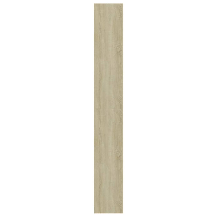 Bibliotecă Cu 5 Rafturi 40X24X175Cm Lemn Compozit
