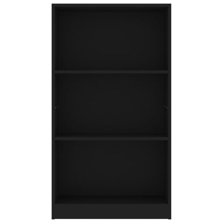 Bibliotecă Cu 3 Rafturi, , 60X24X, Lemn Compozit