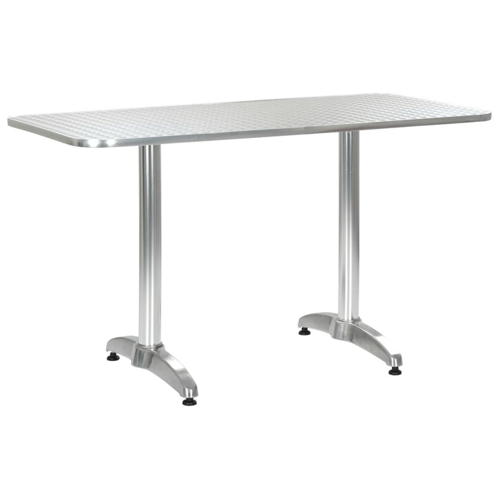 Masă De Grădină, Argintiu, , Aluminiu