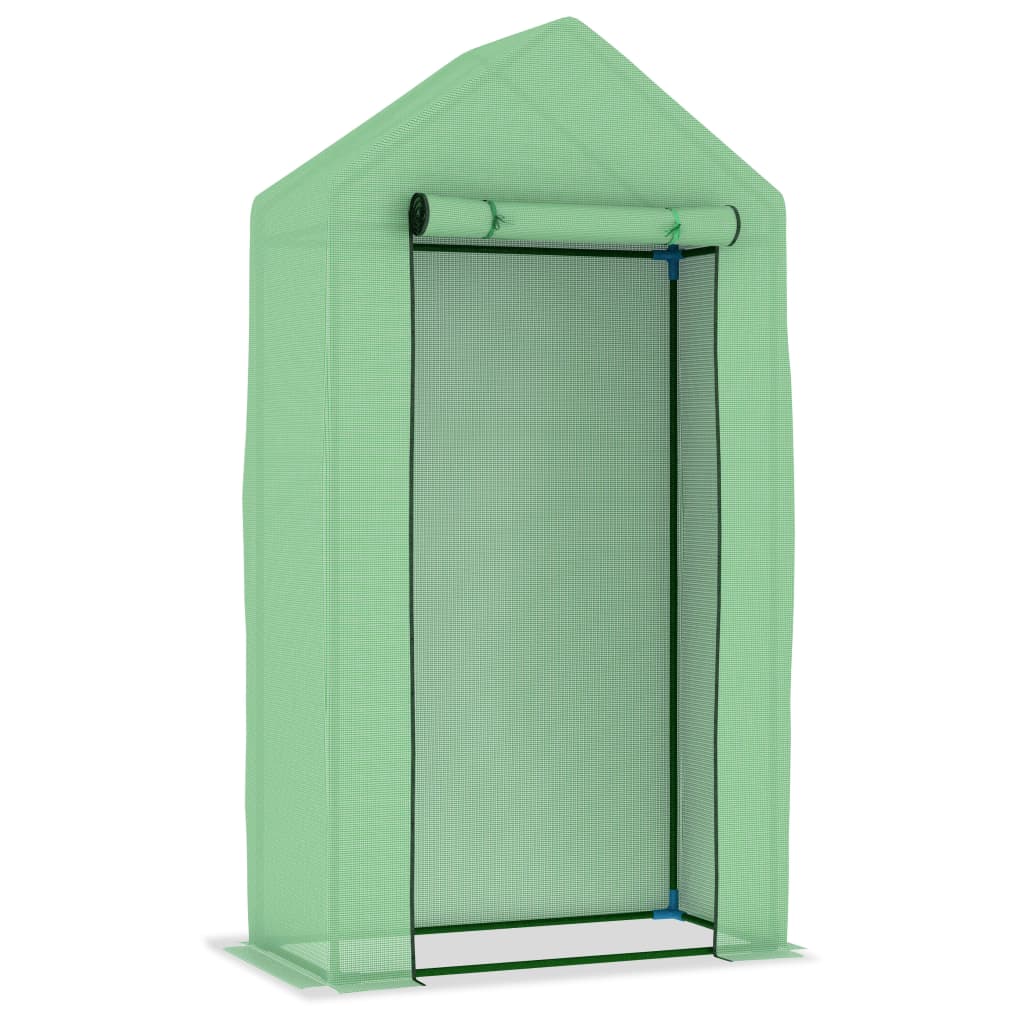 Seră Cu Cadru Din Oțel, 0,5 M², 1 X 0,5 X 1,9 Cm