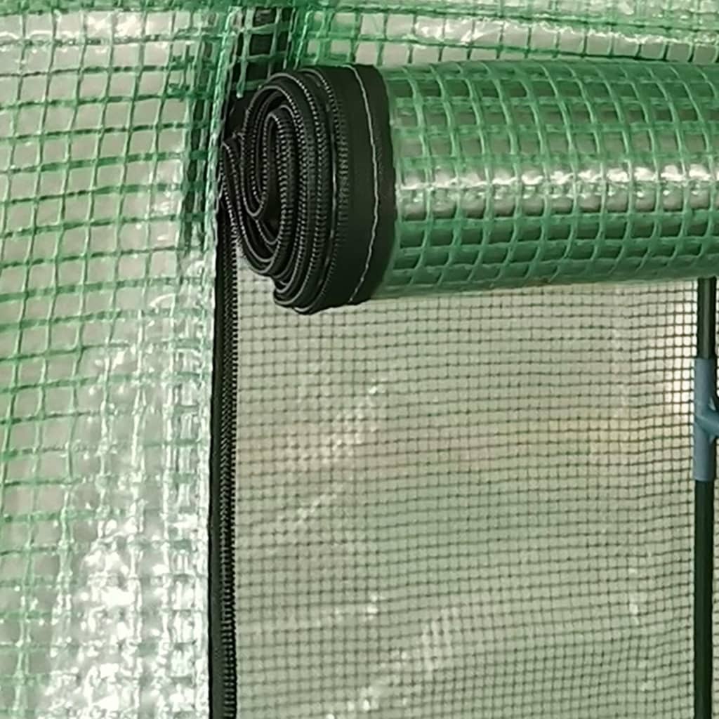 Seră Cu Cadru Din Oțel, 0,5 M², 1 X 0,5 X 1,9 Cm