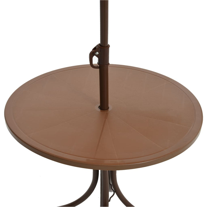 Set Bistro De Grădină Pentru Copii, Cu Umbrelă, 3 Piese,