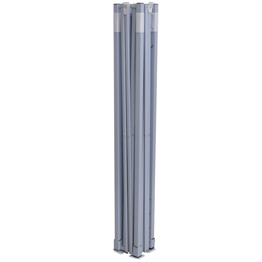 Cort De Petrecere Pliabil Profesional, Alb, 3 X 3 M, Oțel