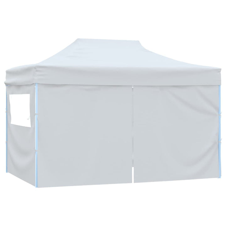 Cort De Petrecere Pliabil Cu 4 Pereți, Alb, 3 X 4,5 M