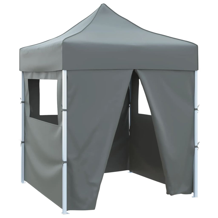 Cort De Petrecere Pliabil Cu 4 Pereți, , 2 X 2 M, Oțel