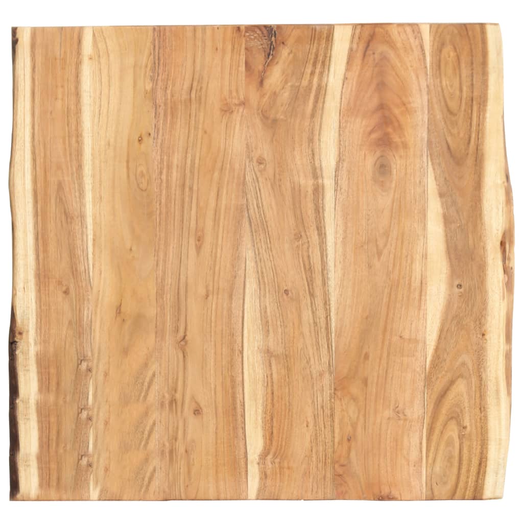 Blat De Masă, 80X(50-60)X2,5 Cm, Lemn Masiv De Acacia