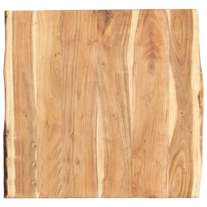Blat De Masă, 80X(50-60)X2,5 Cm, Lemn Masiv De Acacia