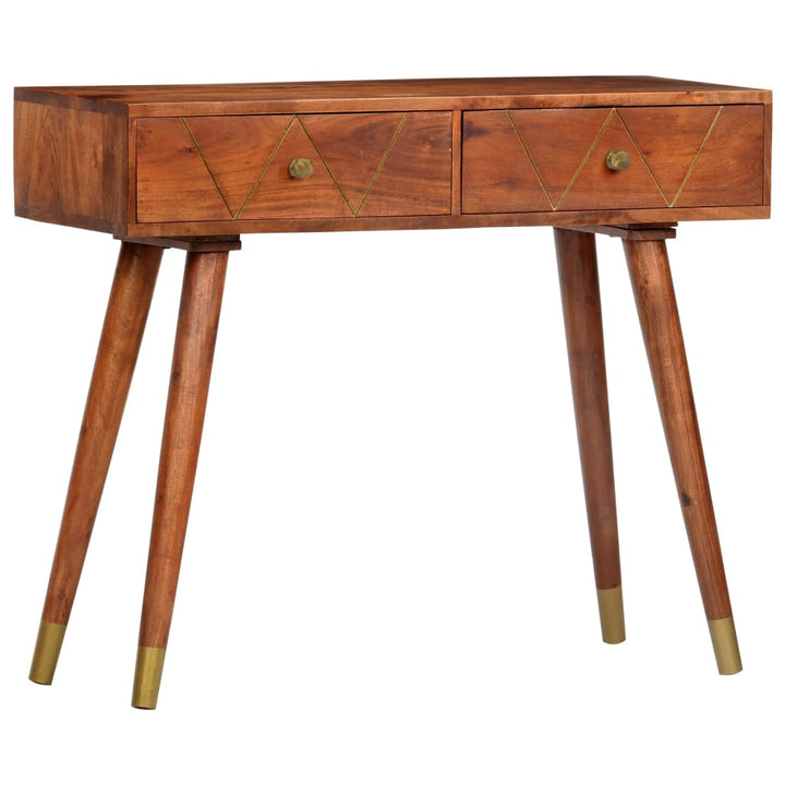 Masă Consolă, 90 X 35 X 76 Cm, Lemn Masiv De Acacia