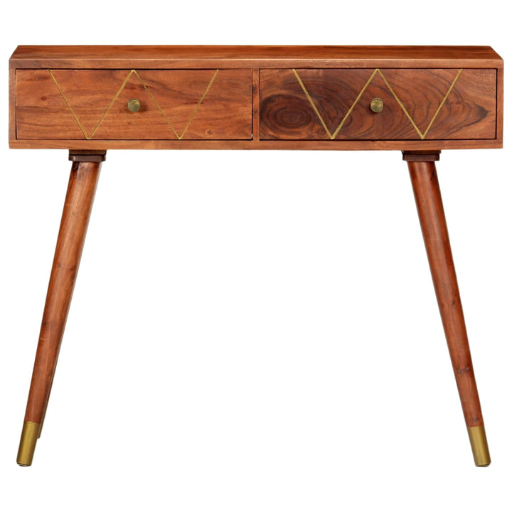 Masă Consolă, 90 X 35 X 76 Cm, Lemn Masiv De Acacia