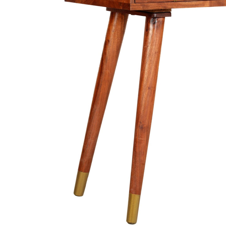 Masă Consolă, 90 X 35 X 76 Cm, Lemn Masiv De Acacia