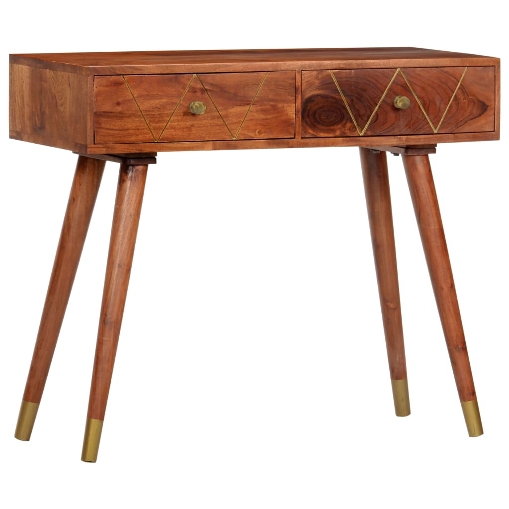 Masă Consolă, 90 X 35 X 76 Cm, Lemn Masiv De Acacia