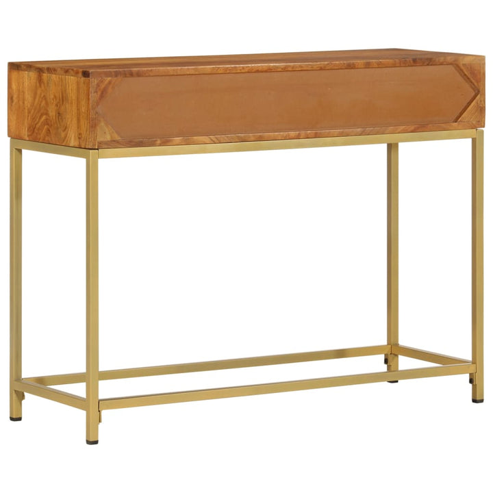 Masă Consolă, 100X35X76 Cm, Lemn Masiv De Acacia