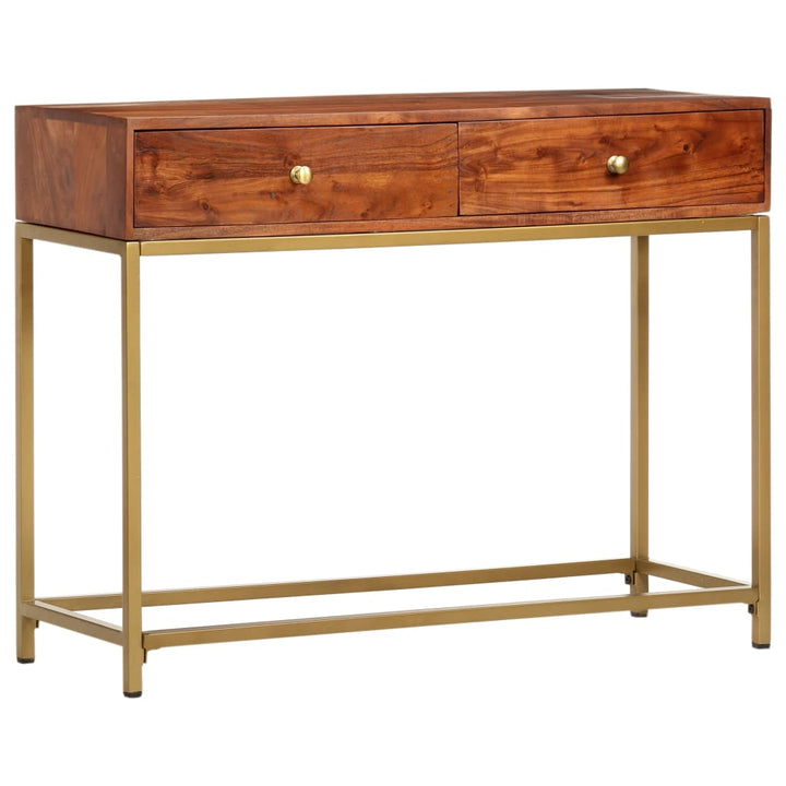 Masă Consolă, 100X35X76 Cm, Lemn Masiv De Acacia