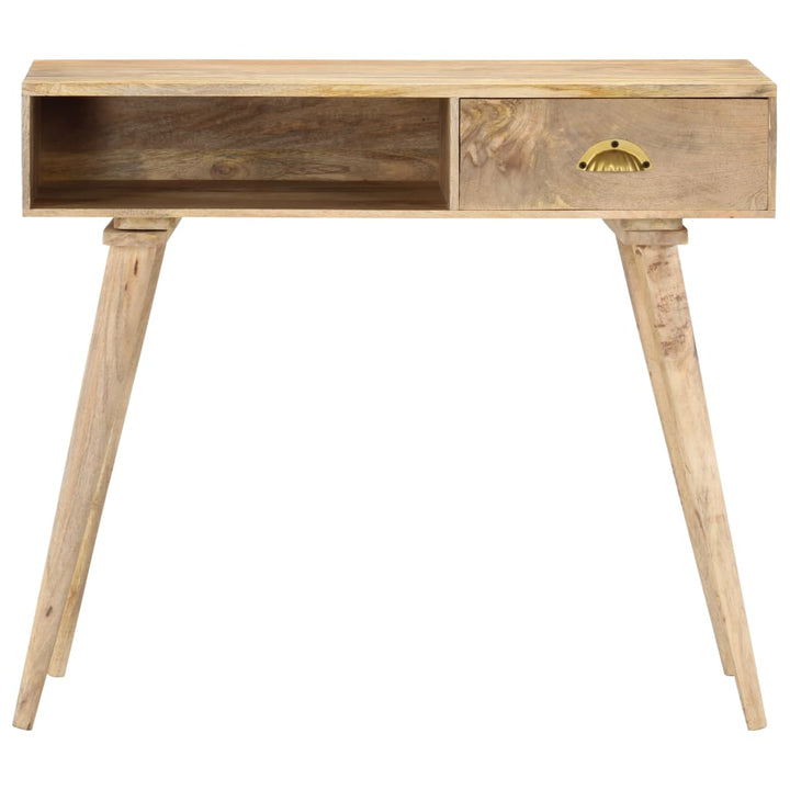 Masă Consolă, 90 X 45 X 75 Cm, Lemn Masiv De Mango