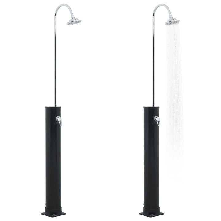 Duș Solar, Negru, 214 Cm, 20 L