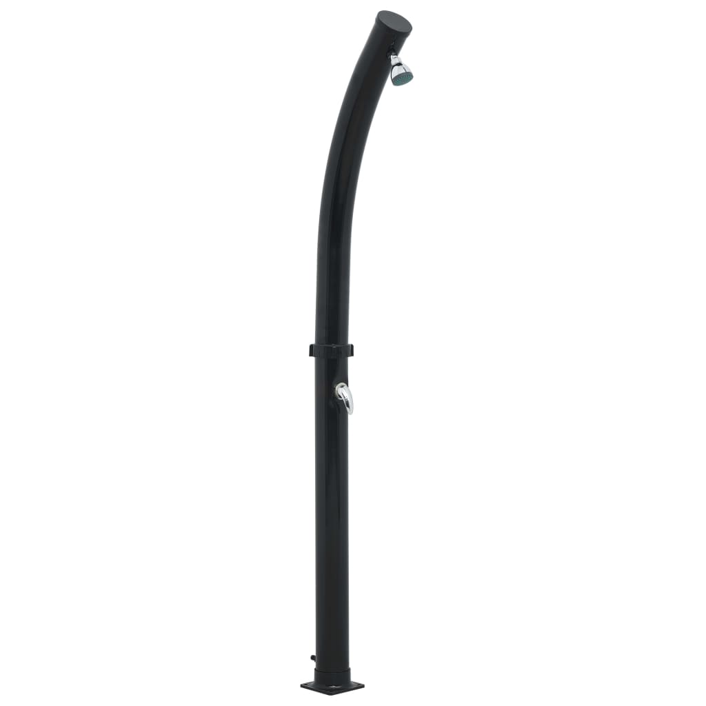 Duș Solar, Negru, 214 Cm, 20 L