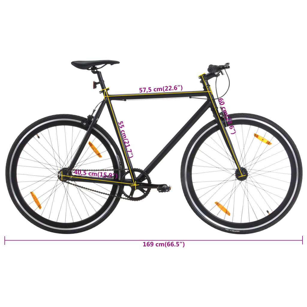 Bicicletă Cu Angrenaj Fix, , 700C,