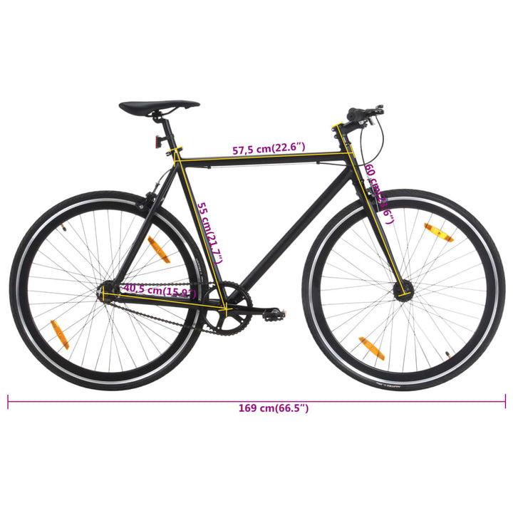 Bicicletă Cu Angrenaj Fix, , 700C,