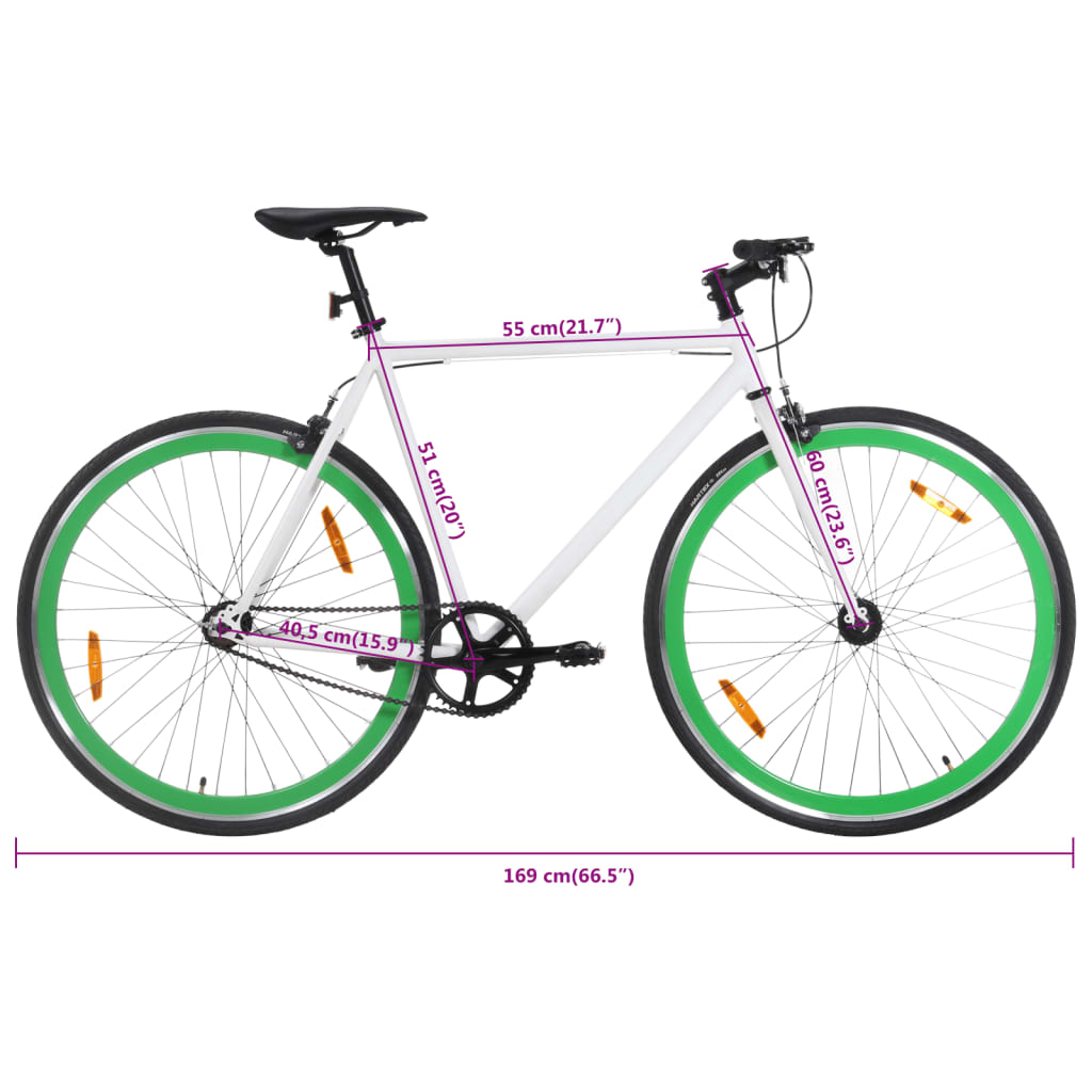 Bicicletă Cu Angrenaj Fix, , 700C,