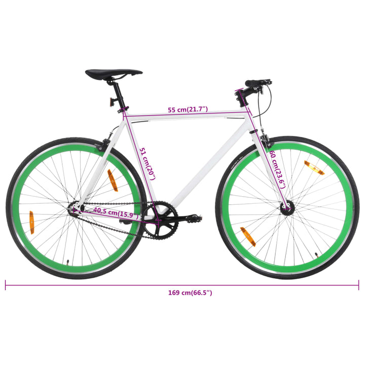 Bicicletă Cu Angrenaj Fix, , 700C,