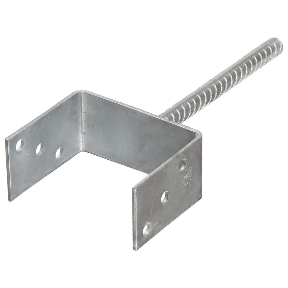 Ancore De Gard, 6 Buc., Argintiu, , Oțel Galvanizat