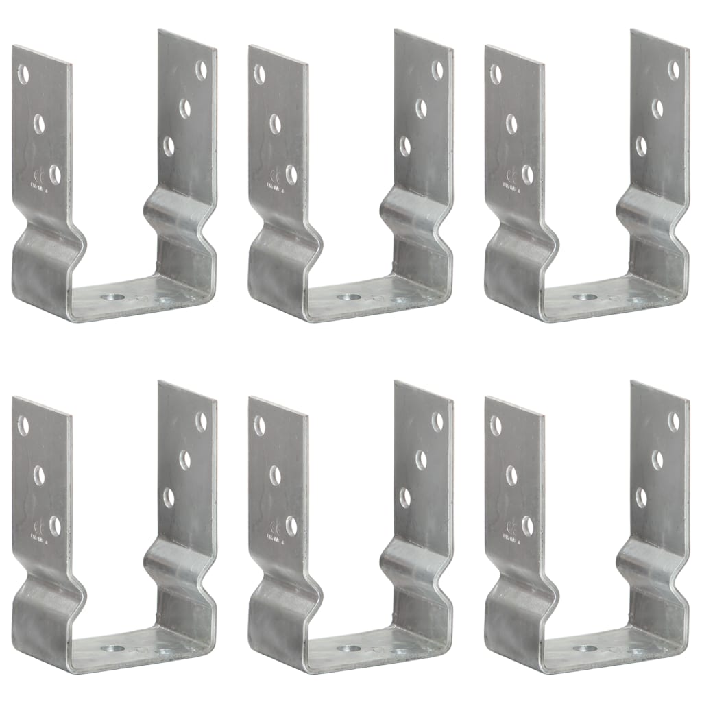 Ancore De Gard, 6 Buc., Argintiu, , Oțel Galvanizat