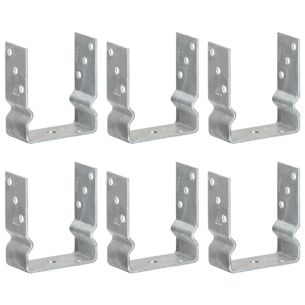 Ancore De Gard, 6 Buc., Argintiu, , Oțel Galvanizat