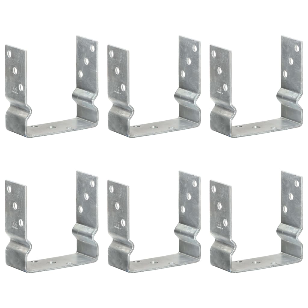 Ancore De Gard, 6 Buc., Argintiu, , Oțel Galvanizat