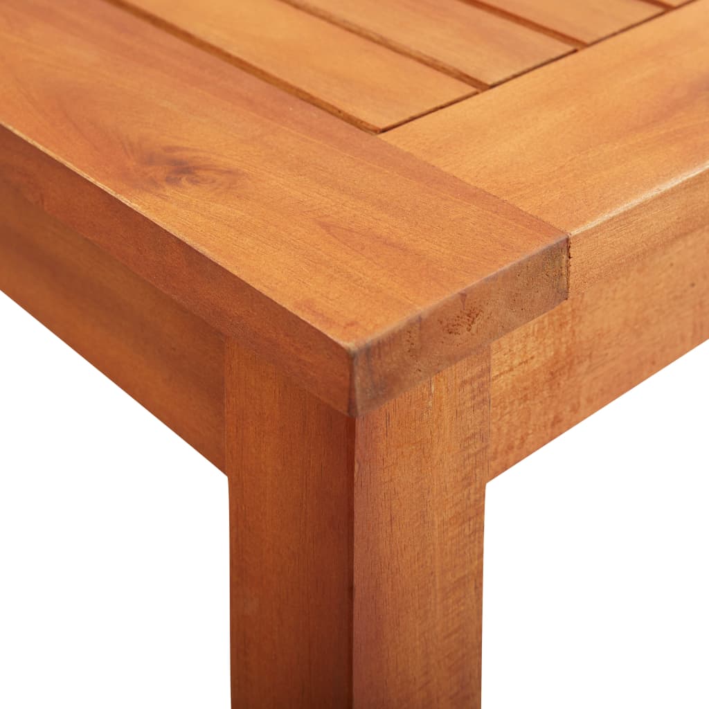 Set Mobilier De Exterior Cu Perne 3 Piese, Lemn Masiv De Acacia