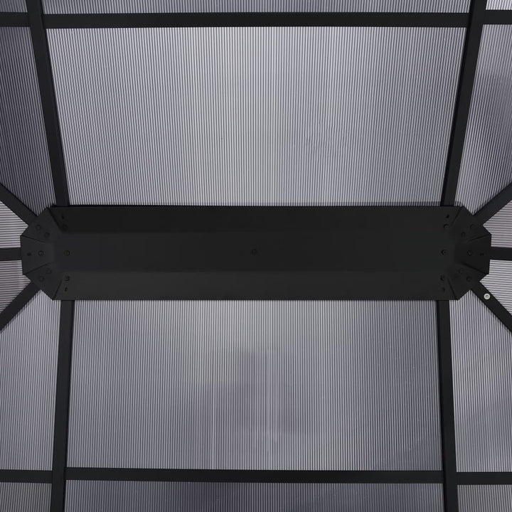 Pavilion Cu Perdele, Antracit, 400 X 300 X 265 Cm