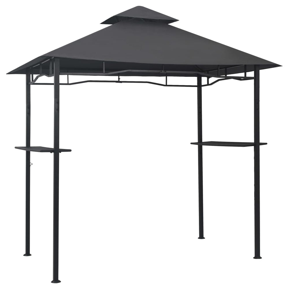 Pavilion De Grătar, Antracit, 240 X 150 X 255 Cm, Oțel