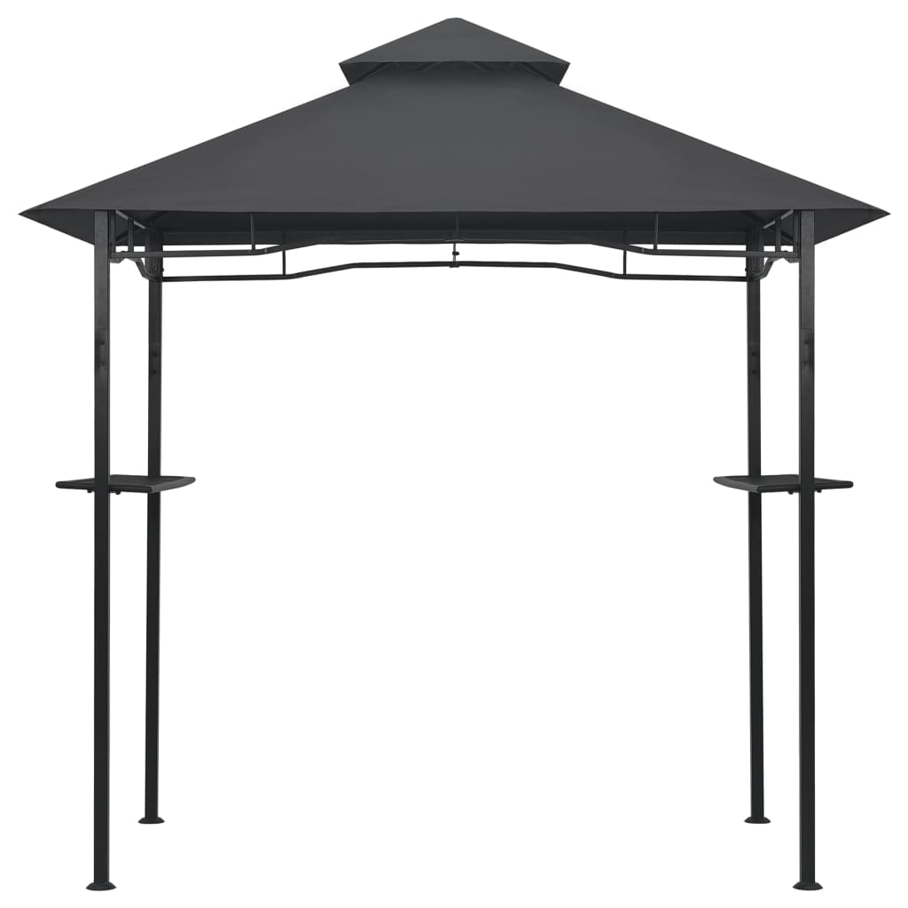 Pavilion De Grătar, Antracit, 240 X 150 X 255 Cm, Oțel