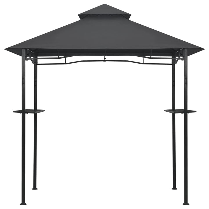 Pavilion De Grătar, Antracit, 240 X 150 X 255 Cm, Oțel
