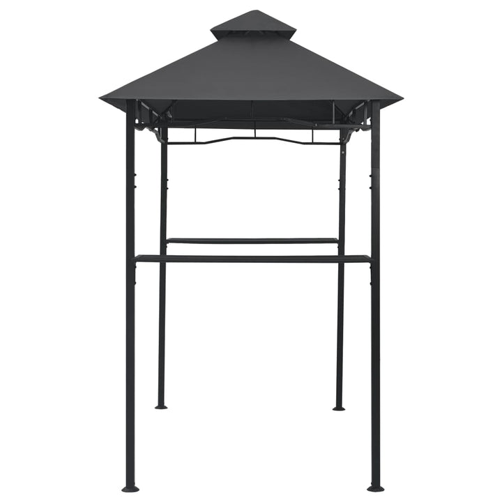 Pavilion De Grătar, Antracit, 240 X 150 X 255 Cm, Oțel