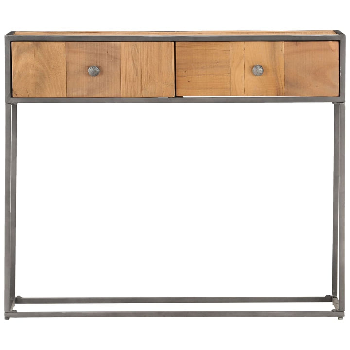 Masă Consolă, 90 X 30 X 75 Cm, Lemn Masiv Reciclat