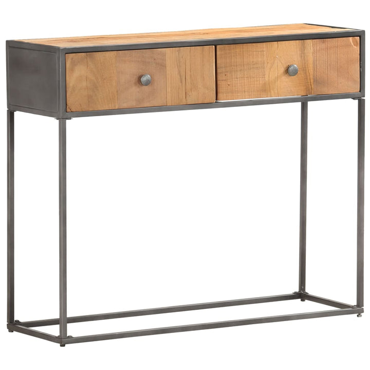 Masă Consolă, 90 X 30 X 75 Cm, Lemn Masiv Reciclat