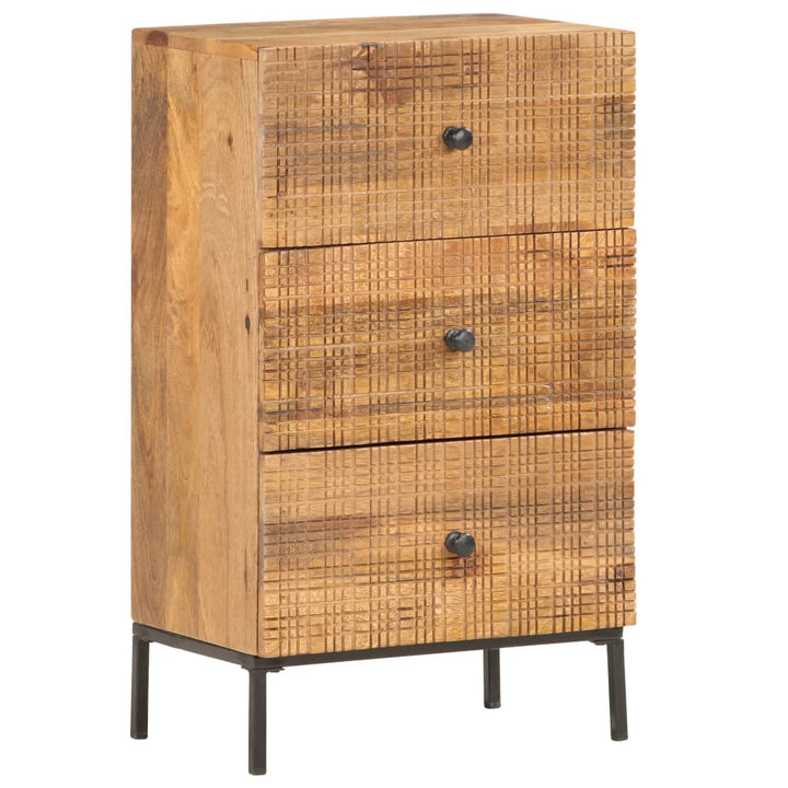 Dulap, 45X30X75 Cm, Lemn Masiv De Mango
