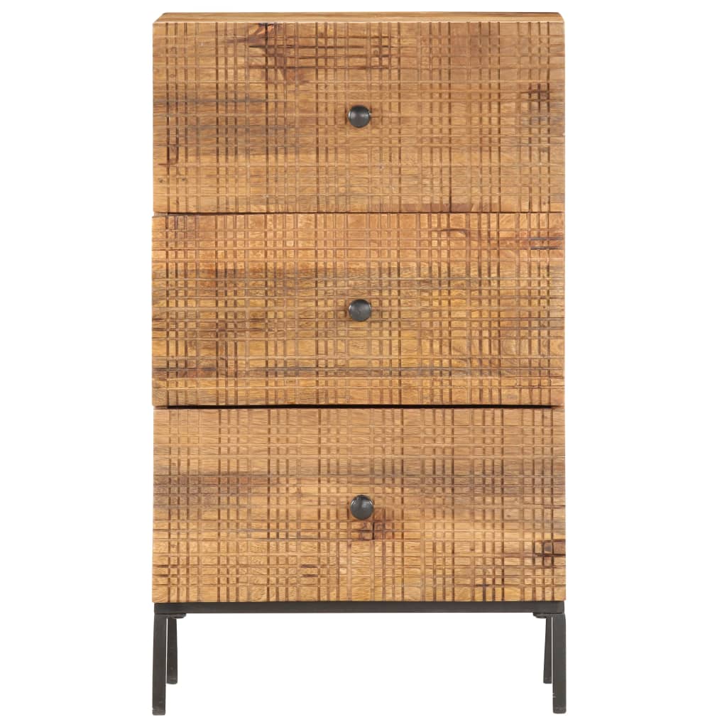 Dulap, 45X30X75 Cm, Lemn Masiv De Mango