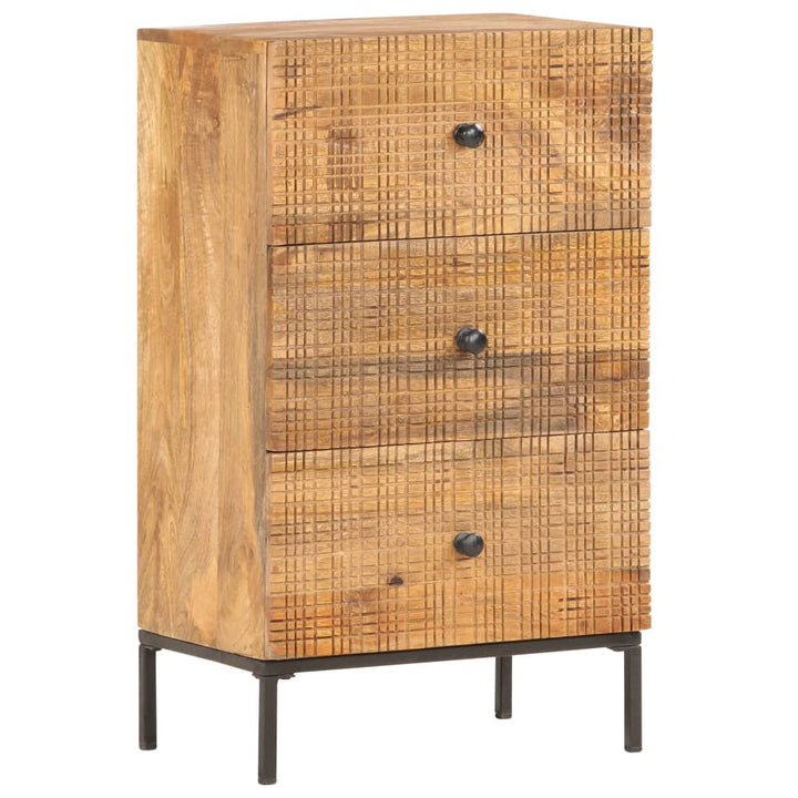 Dulap, 45X30X75 Cm, Lemn Masiv De Mango
