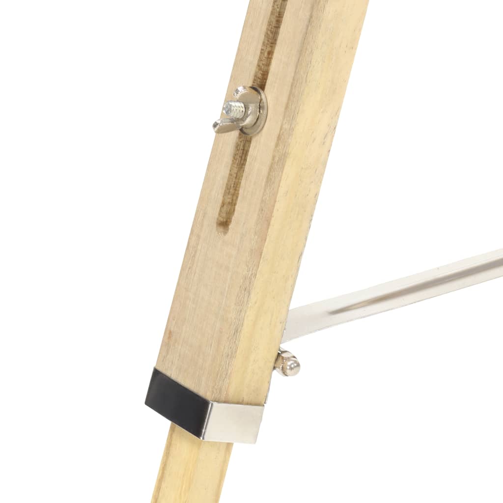 Lampă De Podea Cu Trepied, 140 Cm, Lemn Masiv De Mango