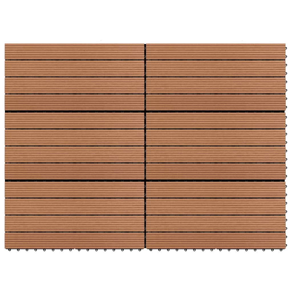 Plăci De Pardoseală, 6 Buc., , 60 X 30 Cm, Wpc, 1 M²
