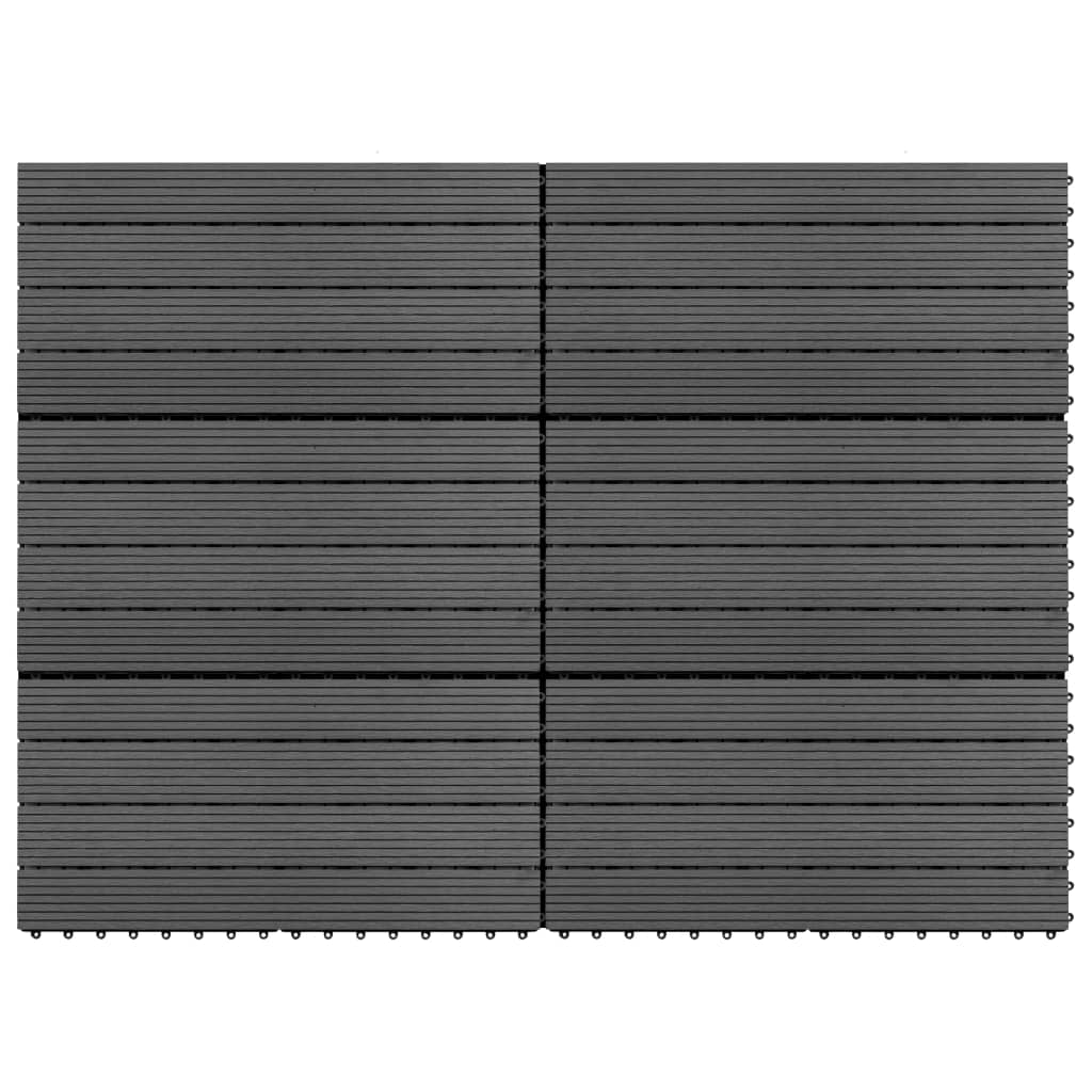 Plăci De Pardoseală, 6 Buc., , 60 X 30 Cm, Wpc, 1 M²