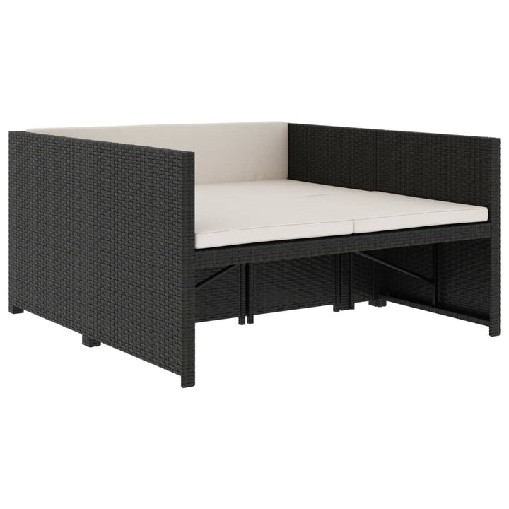 Set Mobilier De Grădină Cu Perne, 5 Piese, , Poliratan
