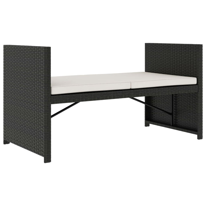 Set Mobilier De Grădină Cu Perne, 5 Piese, , Poliratan
