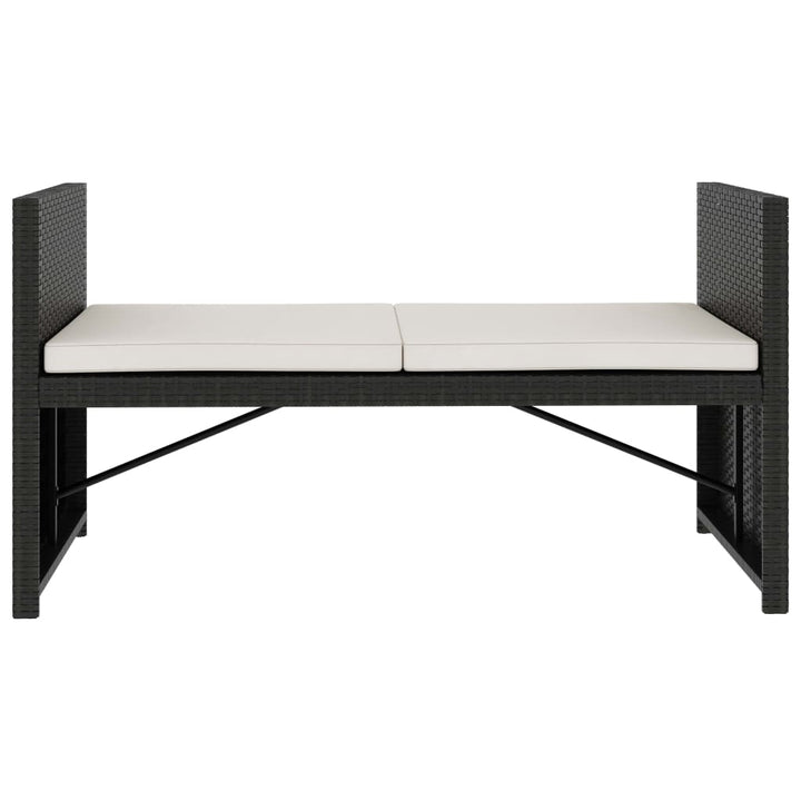 Set Mobilier De Grădină Cu Perne, 5 Piese, , Poliratan