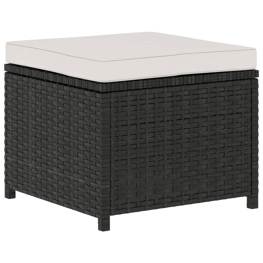 Set Mobilier De Grădină Cu Perne, 5 Piese, , Poliratan